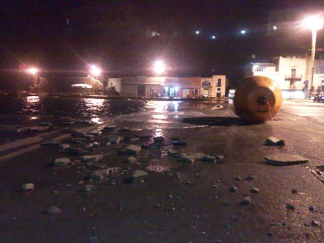 Sottomonastero, pavimentazione in frantumi