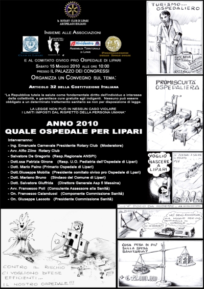 "Quale ospedale per Lipari ? "