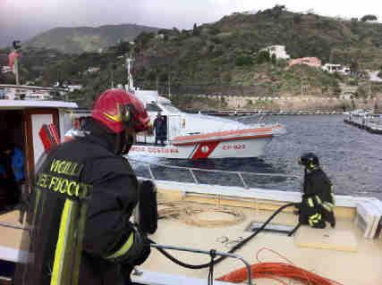 Esercitazione antincendio a Pignataro