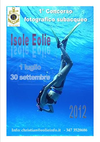 Eolie, 1° concorso foto sub Lega Navale Italiana
