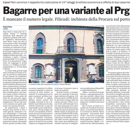 Bagarre per una variante al Prg 