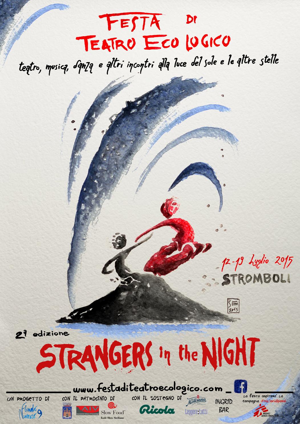 Stromboli:"Strangers in the night", la festa del teatro EcoLogico