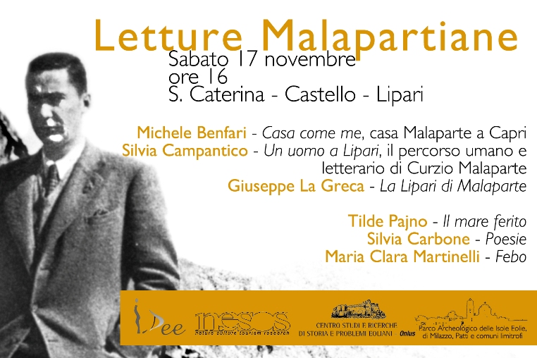 "Letture Malapartiane" domani a Lipari