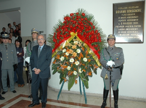 Lombardo commemora Giovanni Bonsignore