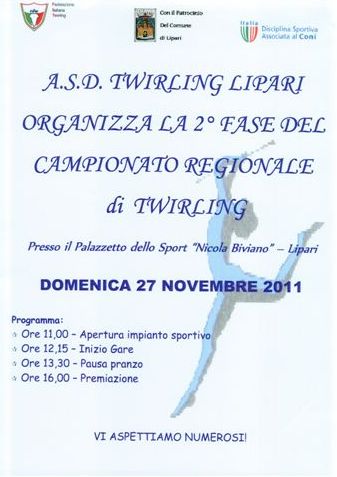 Twirling, gare seconda fase regionale a Lipari