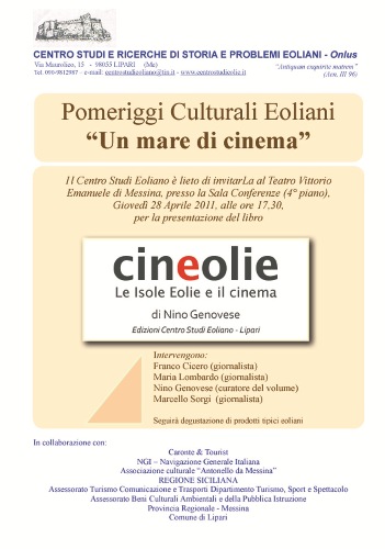 "Cineolie", presentazione a Messina