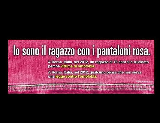 La Sinistra per una legge contro l'omofobia