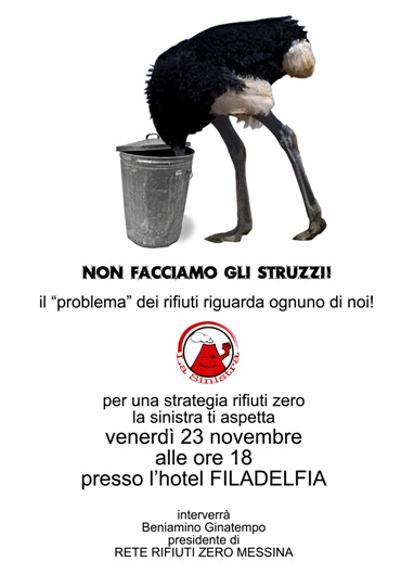 Non facciamo gli struzzi