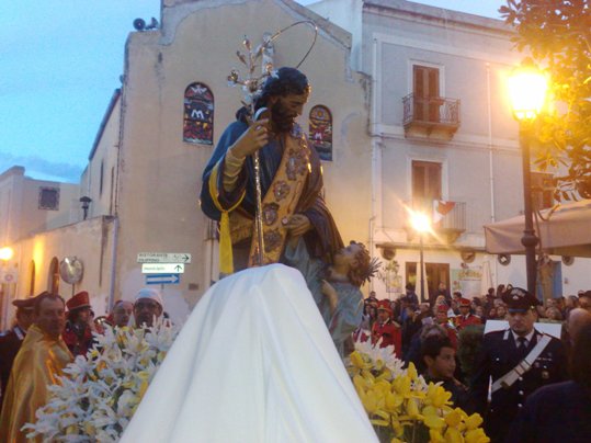 La processione di San Giuseppe 